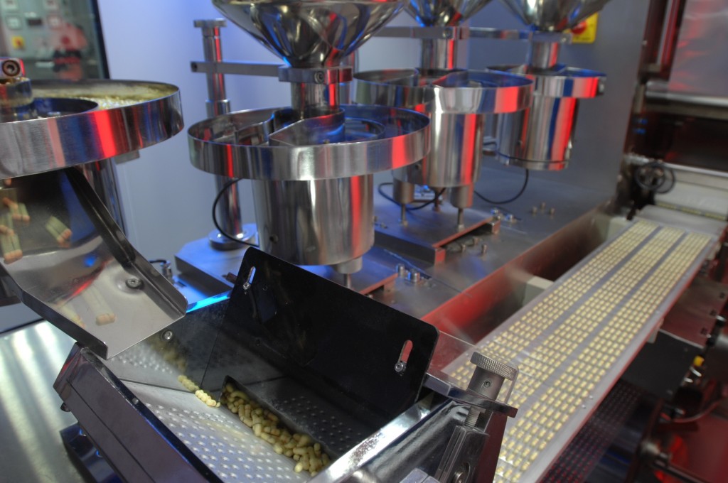 A blistering machine in Zenufa’s Dar es Salaam plant, which gained GMP status in 2009 (Photo Credit: RMH, IP-Watch)