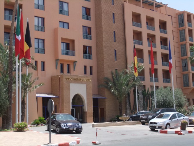 The Medina Atlas Hotel where the 