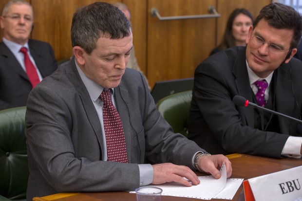 European Blind Union making a statement during the signature ceremony of the Marrakesh Treaty © WIPO 2014. Photo: Emmanuel Berrod