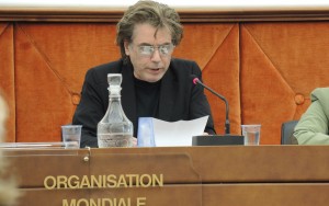 Composer Jean-Michel Jarre addresses WIPO side event