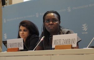 Susan Bingi address WTO Public Forum
