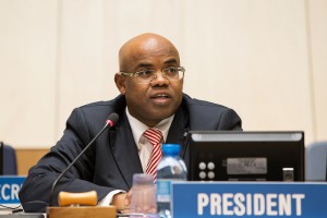 CDIP Chair Mohamed Siad Doualeh, ambassador of Djibouti