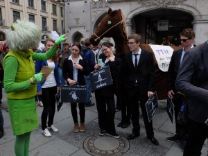 TTIP protest Munich 2