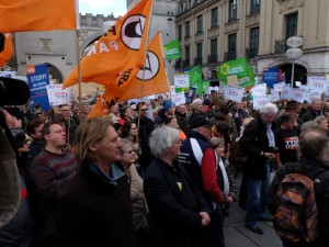 TTIP protests Munich