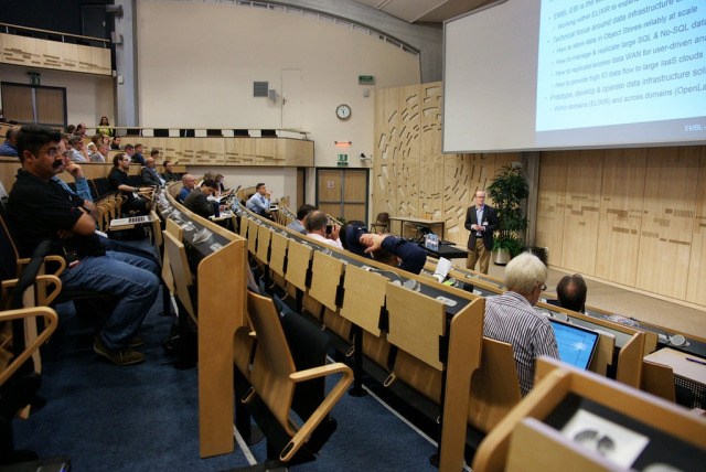 European Bioinformatics Institute's Steven Newhouse © CERN