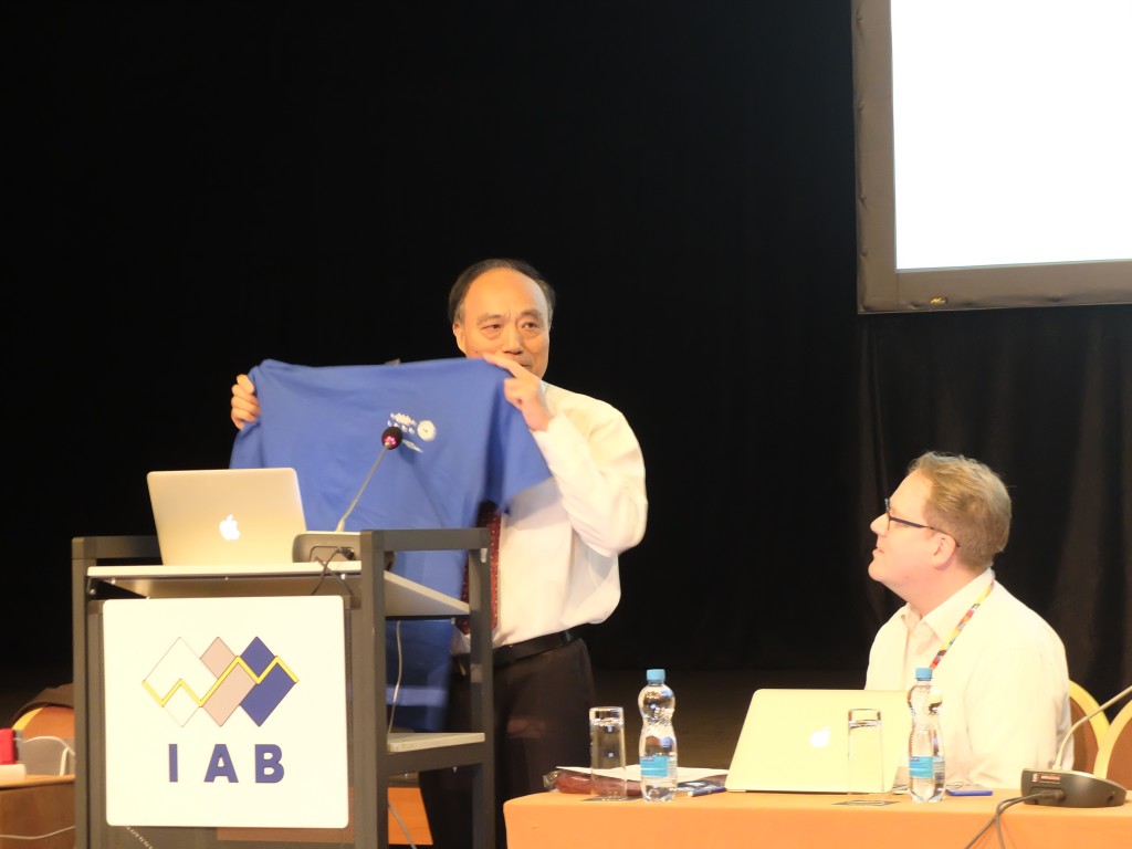 ITU Secretary General Houlin Zhao at IETF Prague, photo credit Monika Ermert