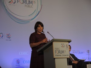 Lilianne Ploumen, Minister for Foreign Trade and Development Cooperation of the Netherlands