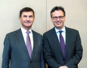 Andrus Ansip and Christophe Geiger