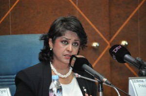 Mauritius President Ameenah Gurib-Fakim