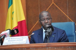 Senegal President Mahammed Boun Abdallah Dionne