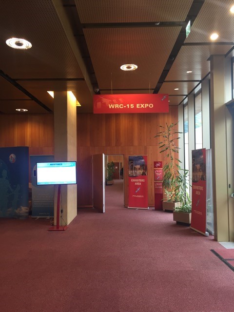 ITU WRC Exhibition Hall
