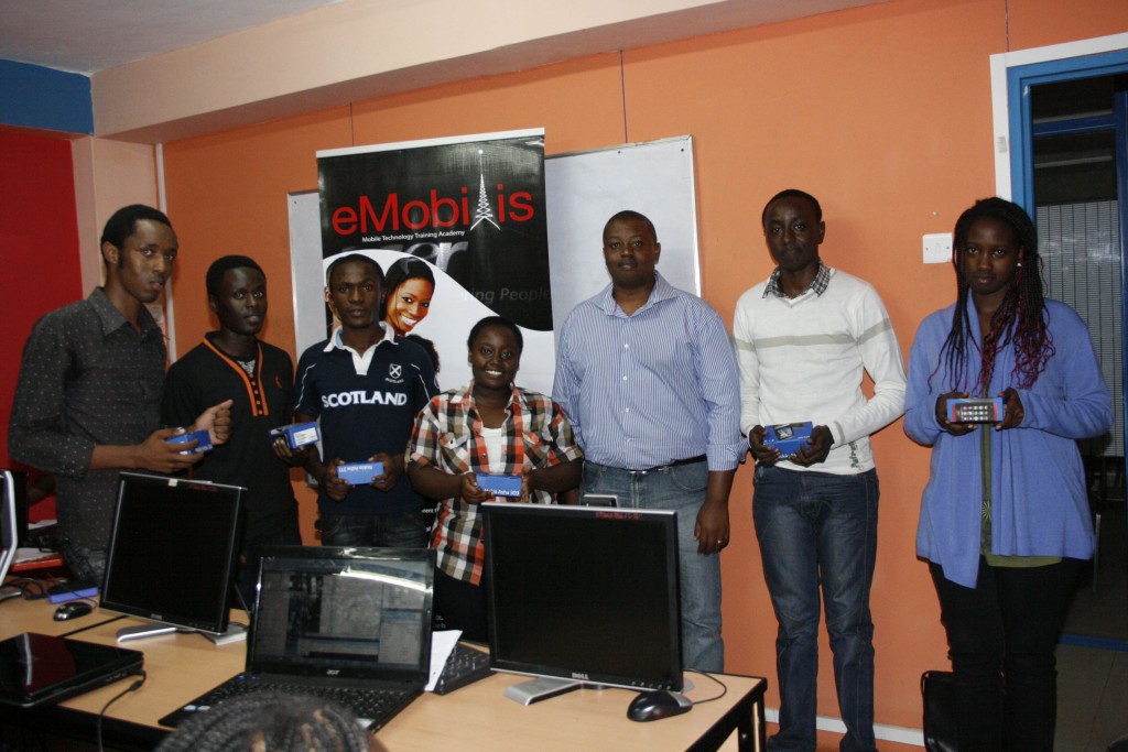 Students graduating from a technology centre. Such centre are flourishing in Kenya.