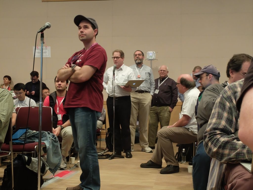 IETF meeting in Yokohama in November 2015, where the techies talk about how to deal with tld applications landing at their instead of icann's doorstep - it is internet governance as done at a techie body