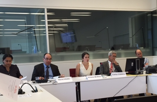 panelists at the side event