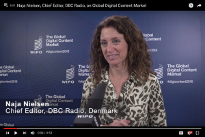 Danish broadcaster Naja Nielsen