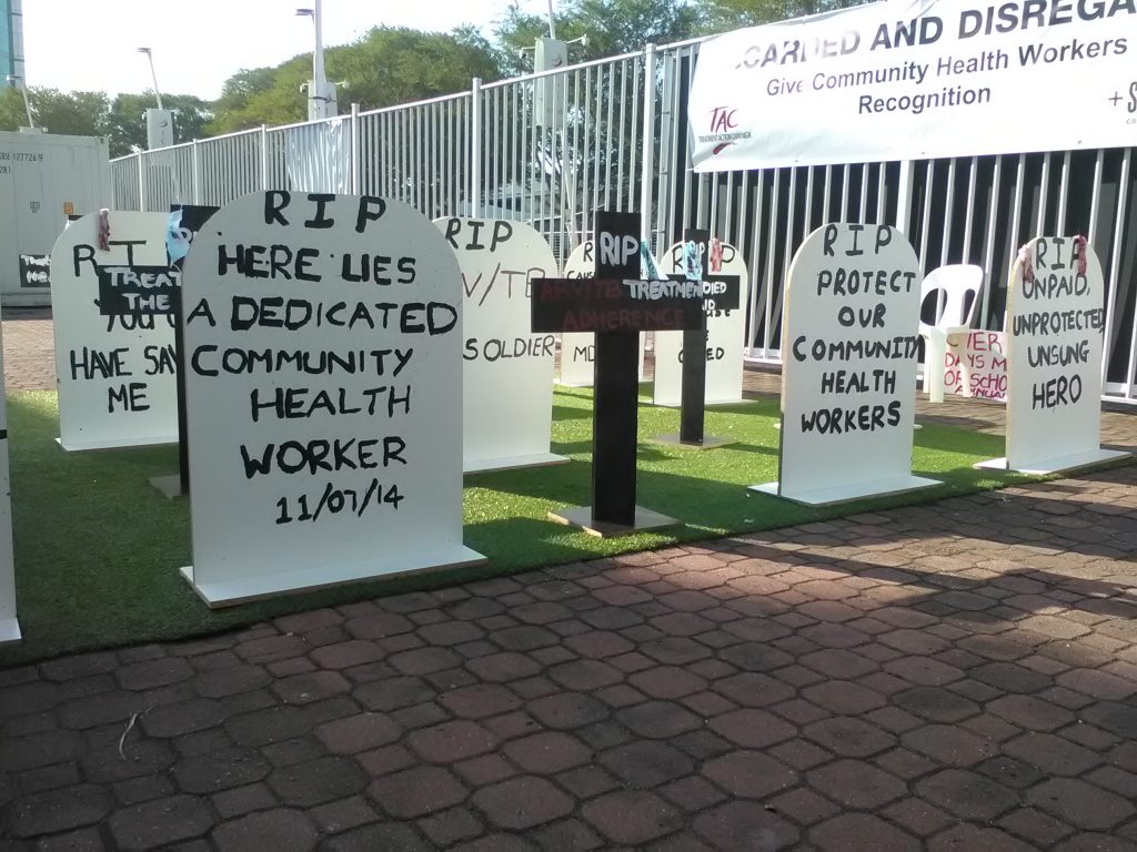 Work of community health workers will be affected without funding from the Global Fund - Treatment Action Campaign