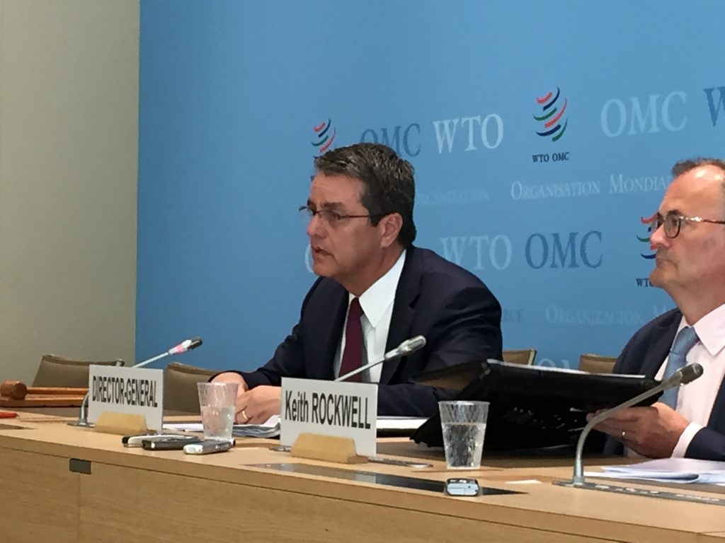 WTO Director-General Roberto Azevêdo
