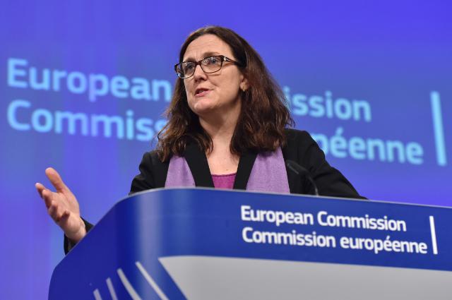 EU Trade Commissioner Cecilia Malmstroem