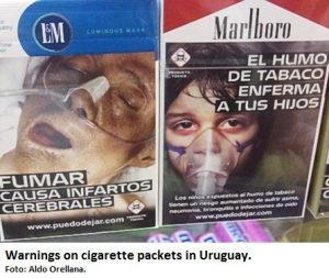 Tobacco plain pkg Uruguay