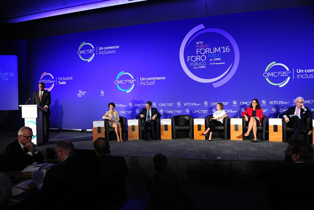 WTO Public Forum Opening Session