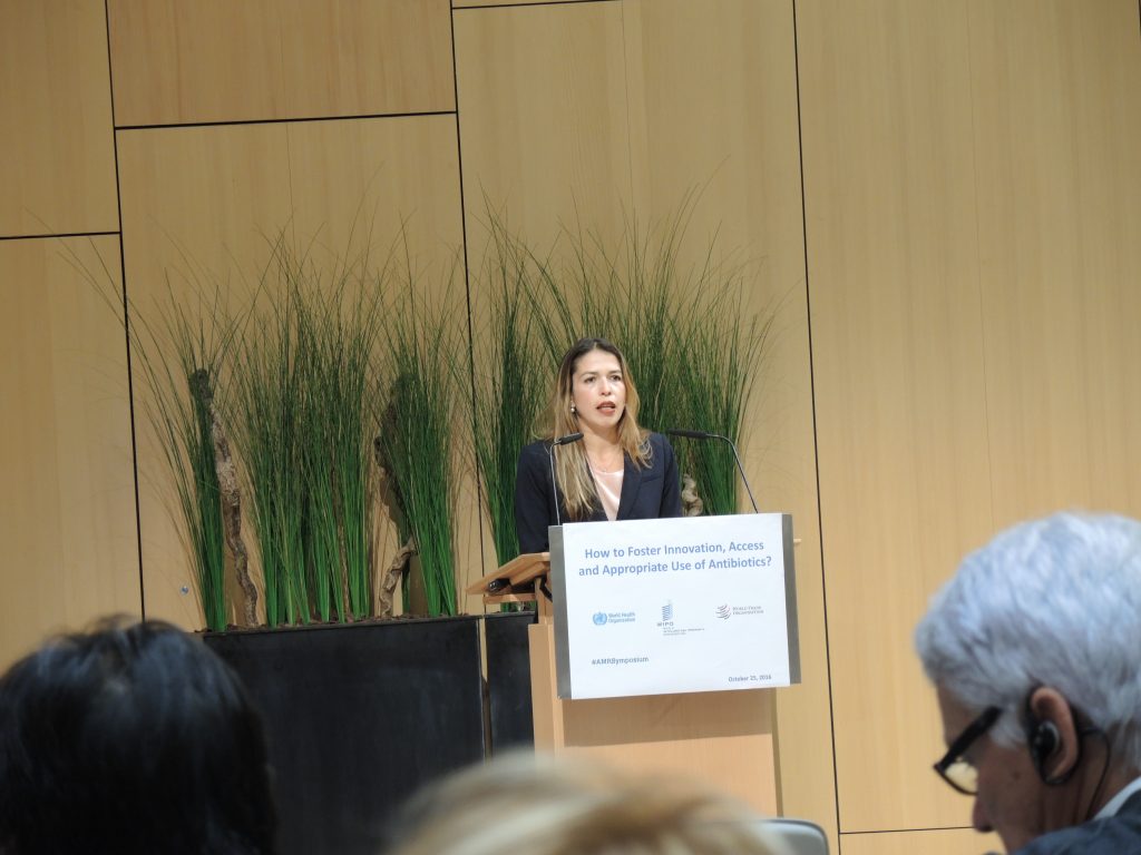 Viviana Munoz, coordinator, Development, Innovation and Intellectual Property Programme, at the South Centre