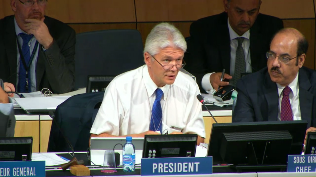 WIPO General Assembly Chair Latvian Ambassador Jānis Kārkliņš