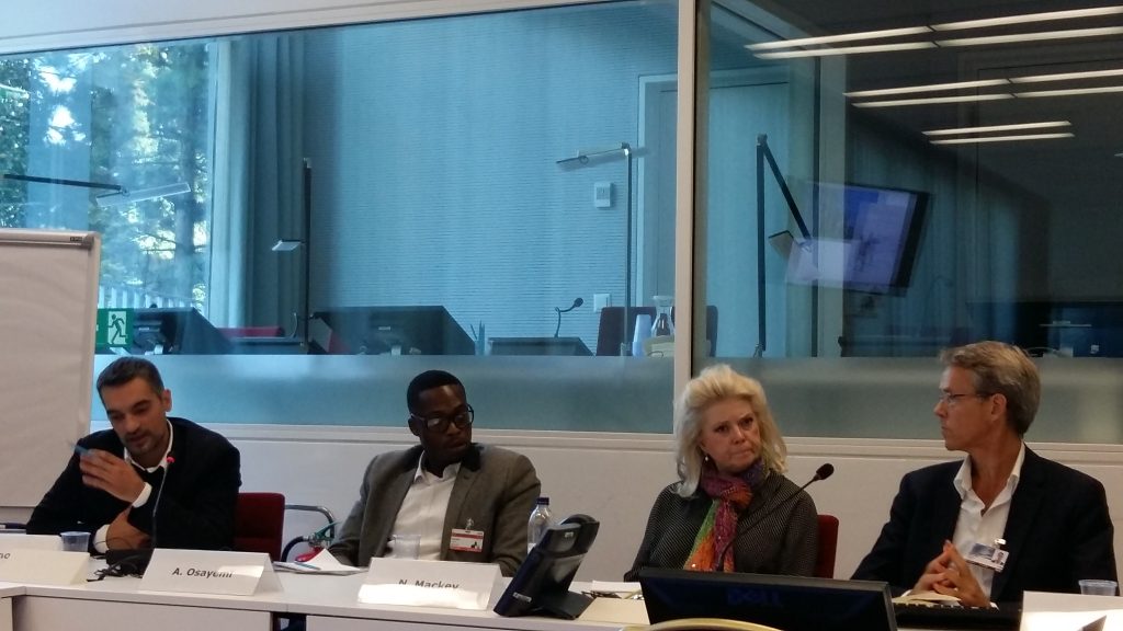 from left: Benoist, Osayemi, Mackey, Moullier