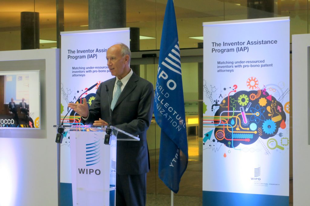 WIPO Director General Francis Gurry launches the IAP