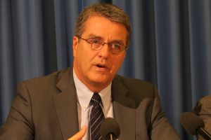 WTO Director General Roberto Azevêdo meets with UN journalists