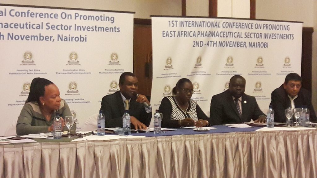 Mr. Samuel Mwangi Kahenu, Senior Assistant Director, Regional Integration, Ministry of the East African Community Integration, Labour and Social Protection, Kenya addresses participants at the closing session