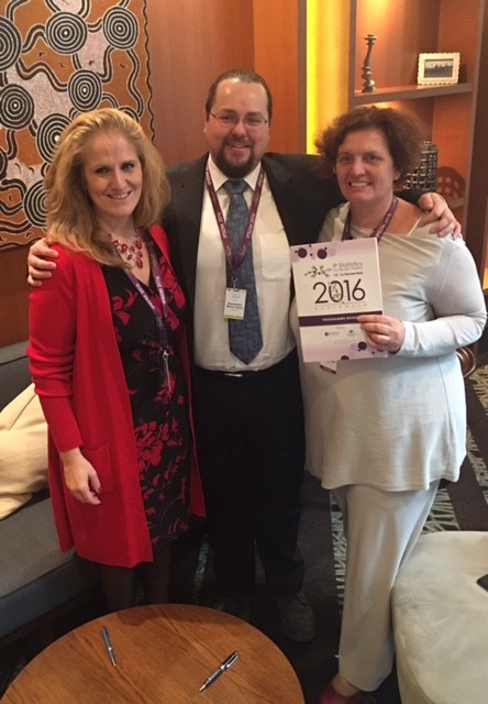 Three key conference initiators: Mariagrazia Squicciarini (OECD), Alessandra Coleccia (OECD), Benjamin Mitra-Kahn (IP Australia)